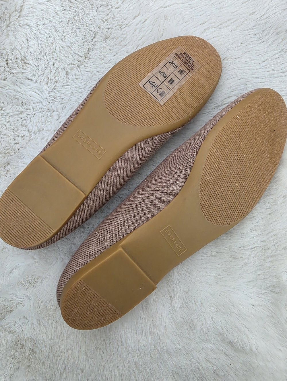 NEW Everlane The Day Glove ReKnit Ballet Flat Cinnamon Latte 9 - Picture 13 of 14